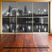 Most Grunwaldzki - dekoracja na szafę