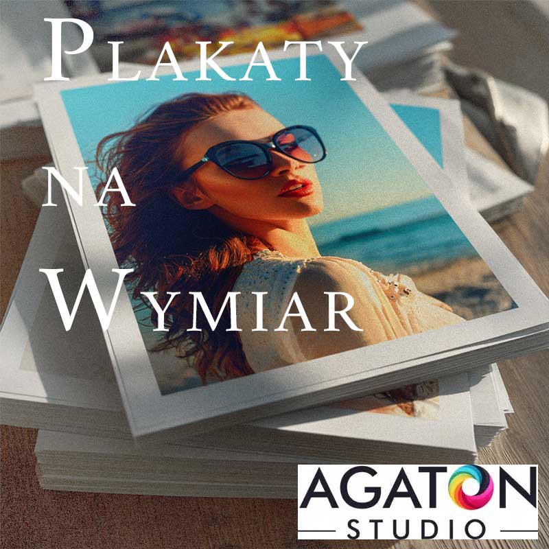 Plakaty na wymiar od Agaton Studio