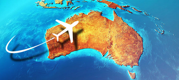 Zamówienie na fototapetę z Australii